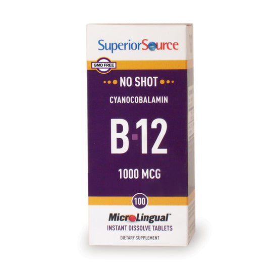 NO SHOT B-12 1,000 mcg (as Cyanocobalamin)