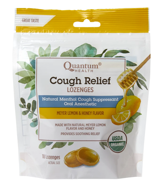 Cough Relief Lozenges Lemon & Honey